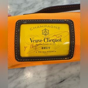 Veuve Cicquot Champagne Ice Jacket Bottle Coozie Bag Carrying Case Gift